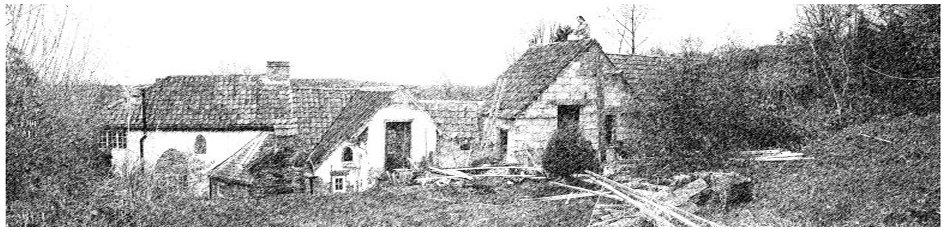 sketch of house